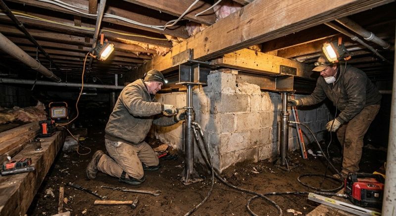 Basement Foundation Repair in Ridgewood, NY