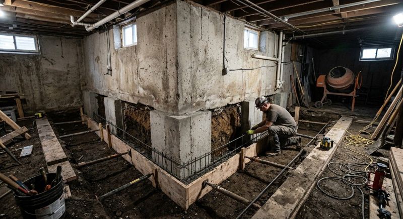 Basement Underpinning in Jersey City, NJ