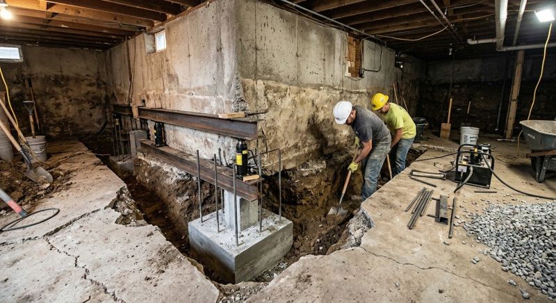 Basement Underpinning in Jersey City, NJ