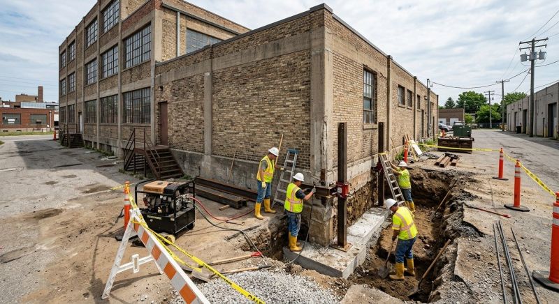 Building Foundation Repair in Clifton, NJ