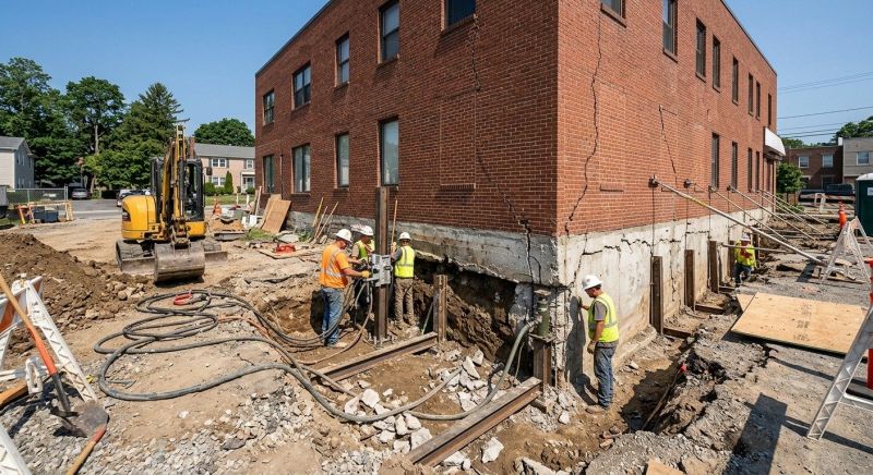 Building Foundation Repair in Iselin, NJ