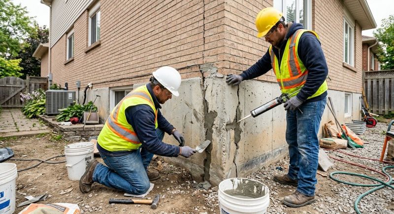 Building Foundation Repair in New Hyde Park, NY