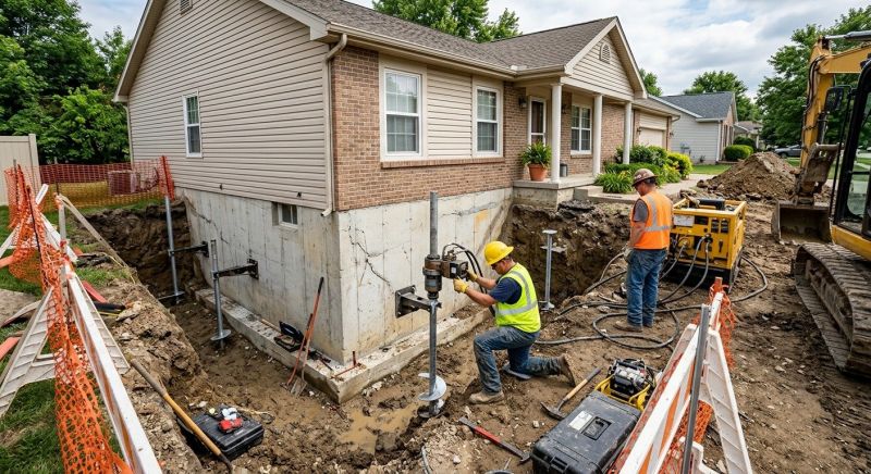 Building Foundation Repair in Westfield, NJ