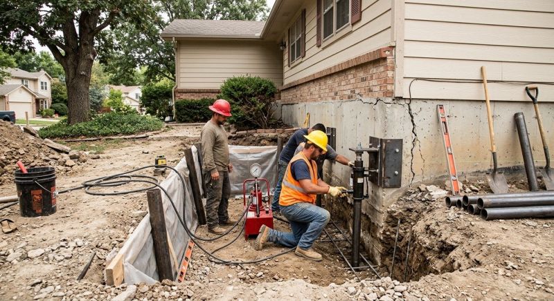 Concrete Foundation Repair in Baldwin, NY