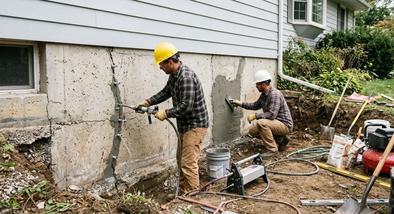 Concrete Foundation Repair in Brooklyn, NY