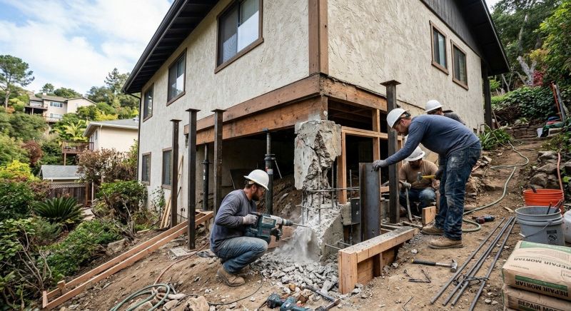 Concrete Foundation Repair in Clifton, NJ