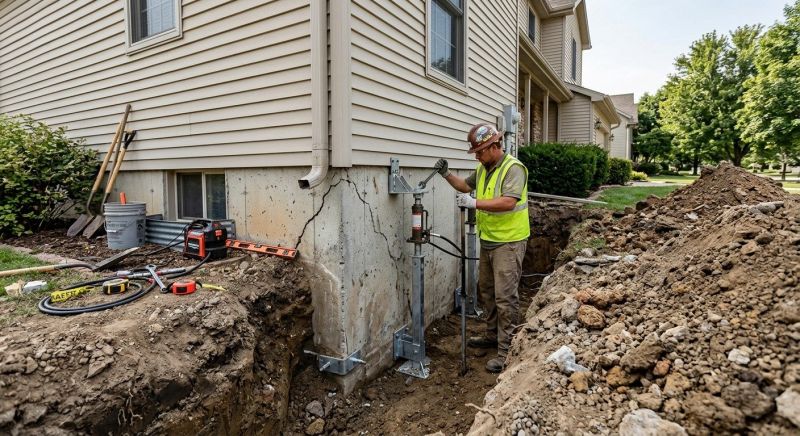 Concrete Foundation Repair in Glen Rock, NJ