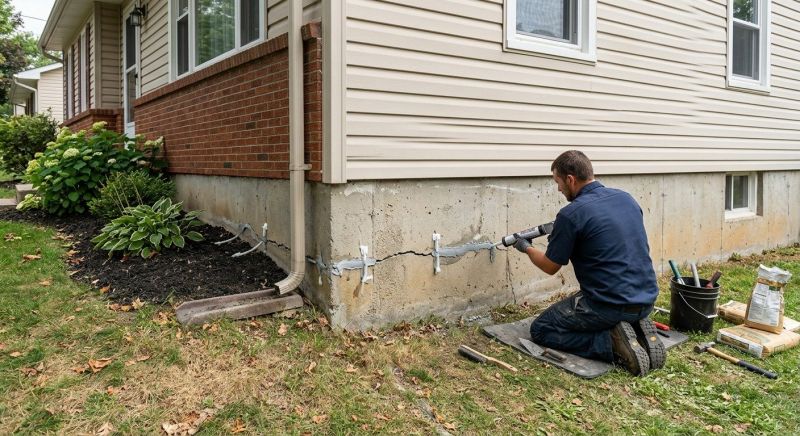 Cracked Foundation Repair in Belleville, NJ