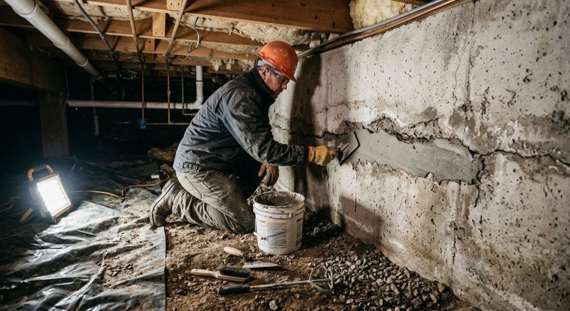 Crawlspace Foundation Repair in Hazlet, NJ