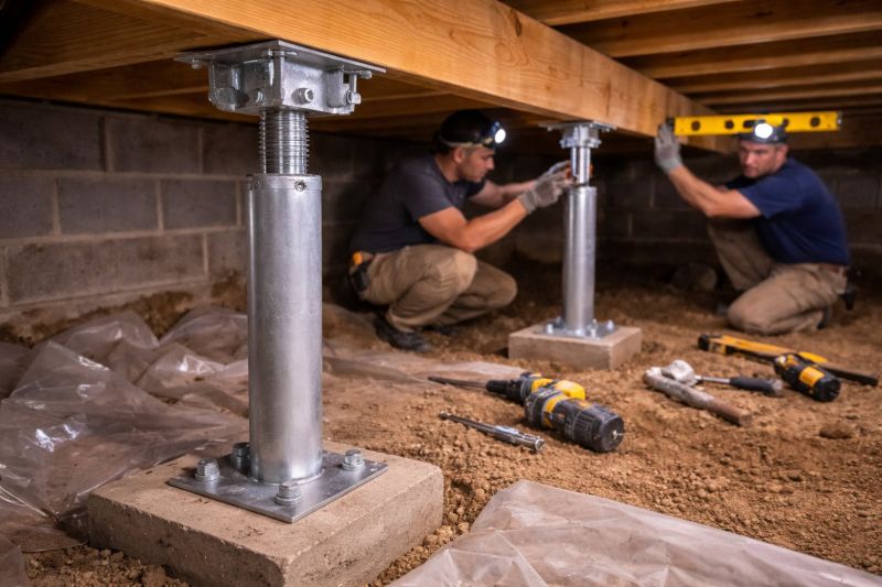 Crawlspace Structural Repair in Jersey City, NJ