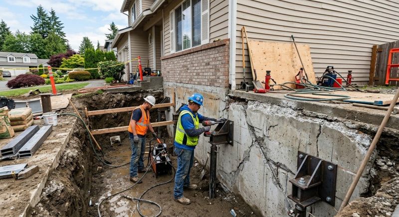 Foundation Damage Repair in Alpine, NJ