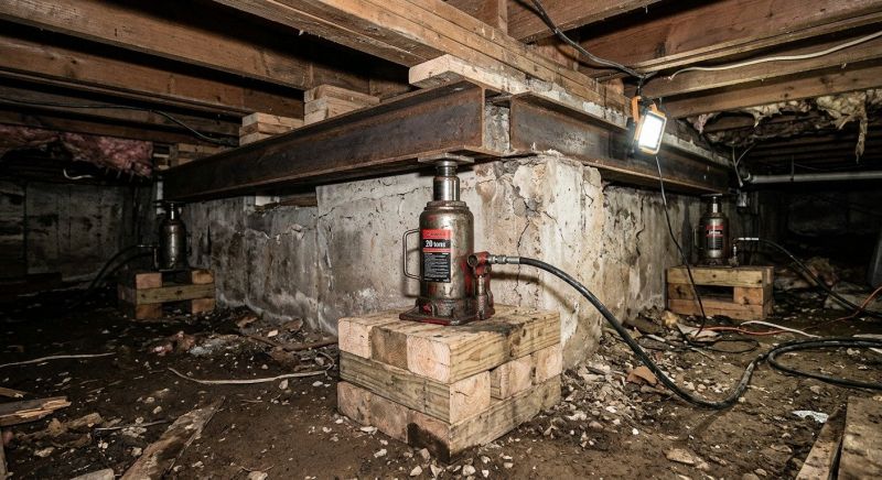 Foundation Jacking in Alpine, NJ
