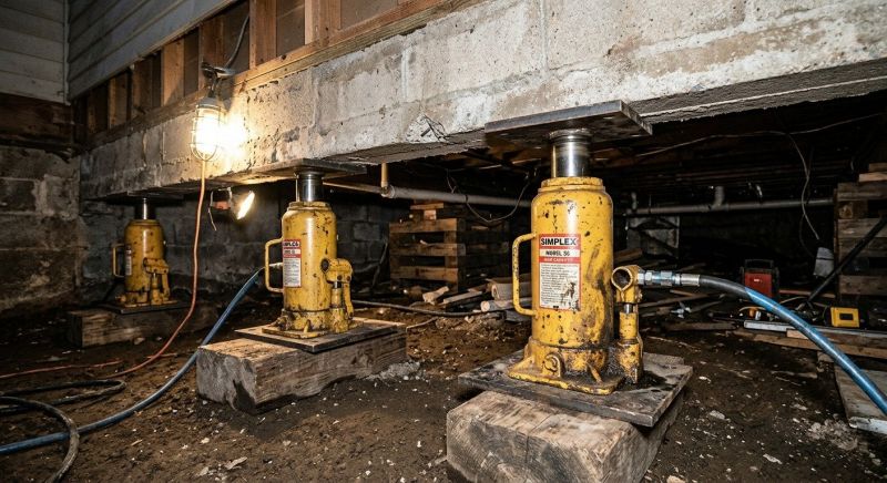 Foundation Jacking in Dumont, NJ