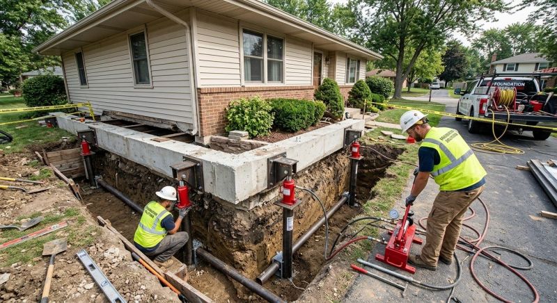 Foundation Jacking in Elmhurst, NY