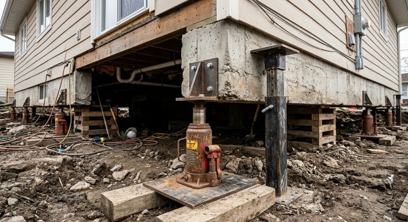 Foundation Jacking in Emerson, NJ