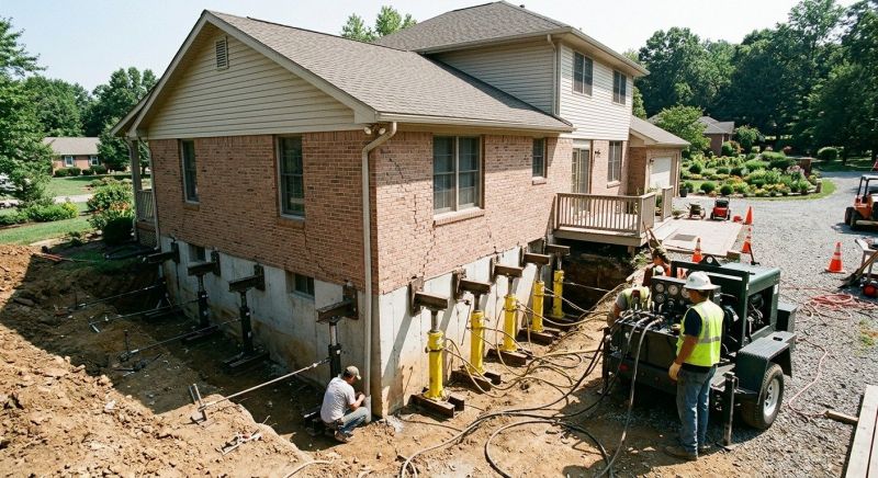 Foundation Jacking in Irvington, NJ