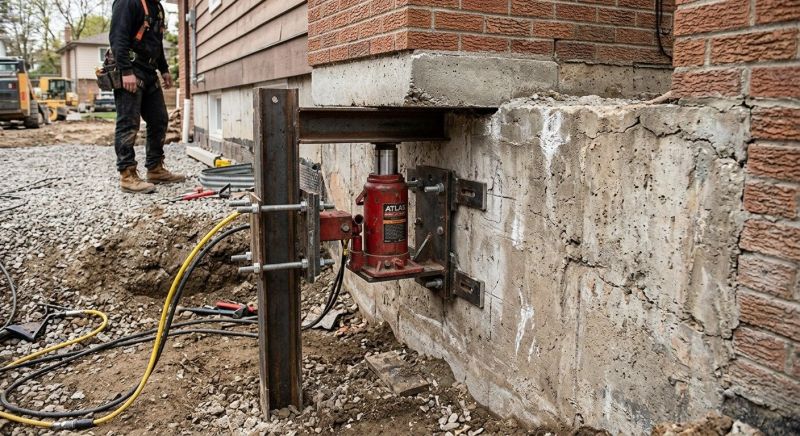 Foundation Jacking in Saddle Brook, NJ