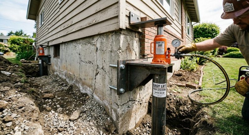 Foundation Lifting in Cedarhurst, NY