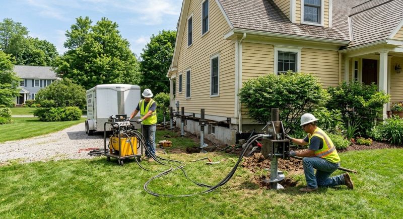 Foundation Lifting in Matawan, NJ