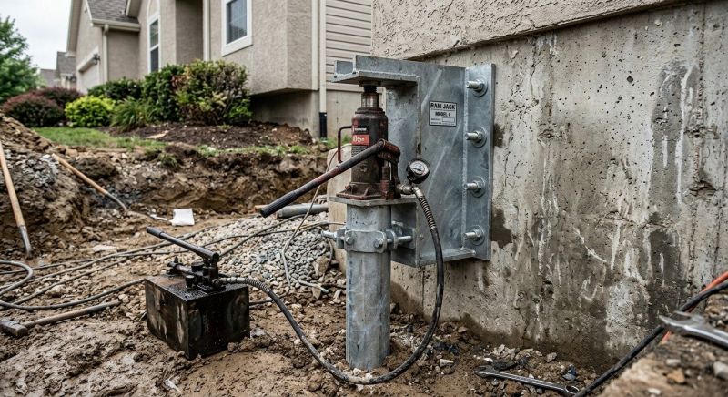 Foundation Pier Leveling in Jersey City, NJ