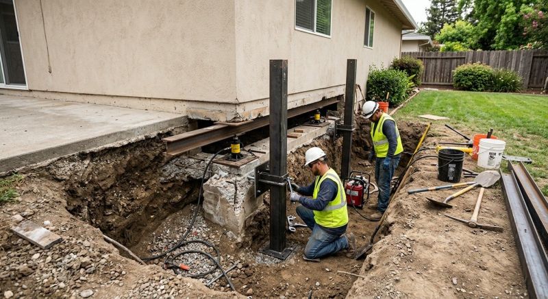 Foundation Pier Repair in Jersey City, NJ