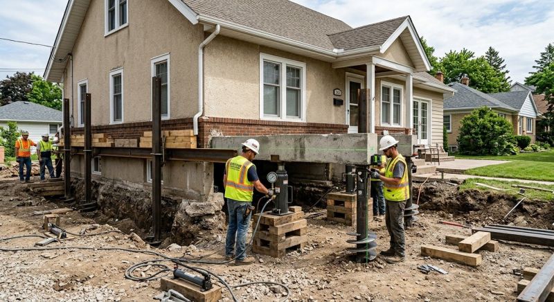 Foundation Releveling in Jersey City, NJ
