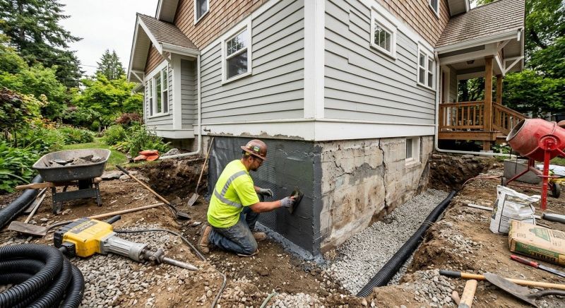 Foundation Renovation in Jersey City, NJ