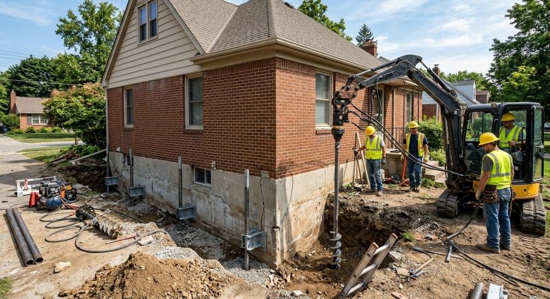 Foundation Stabilizing in Bellerose, NY