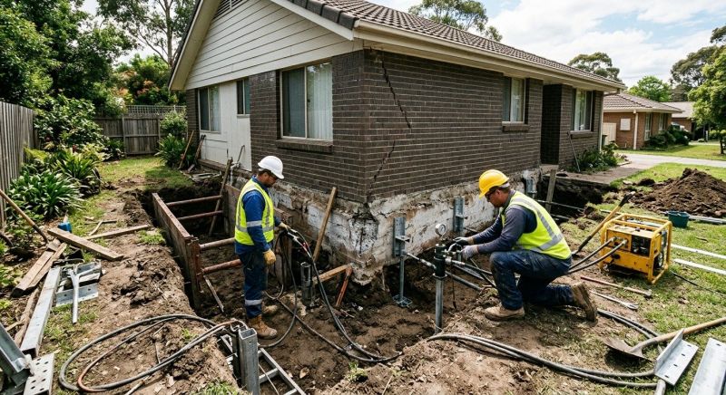 Foundation Stabilizing in Jersey City, NJ