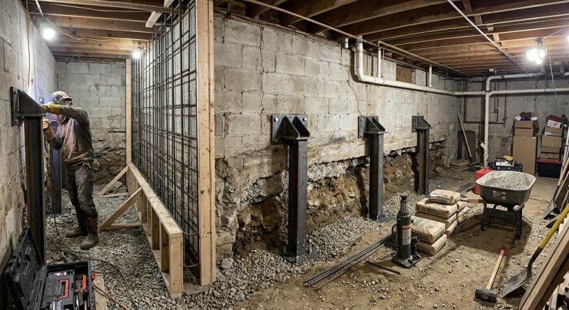 Foundation Stabilizing in Queens County, NY