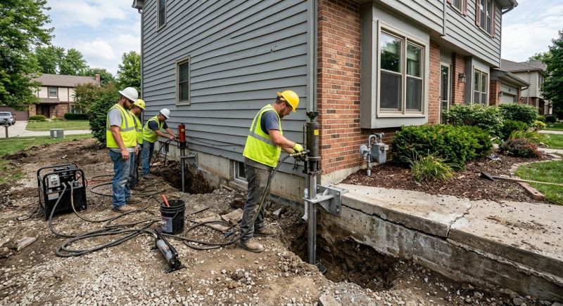 Foundation Stabilizing in Valley Stream, NY