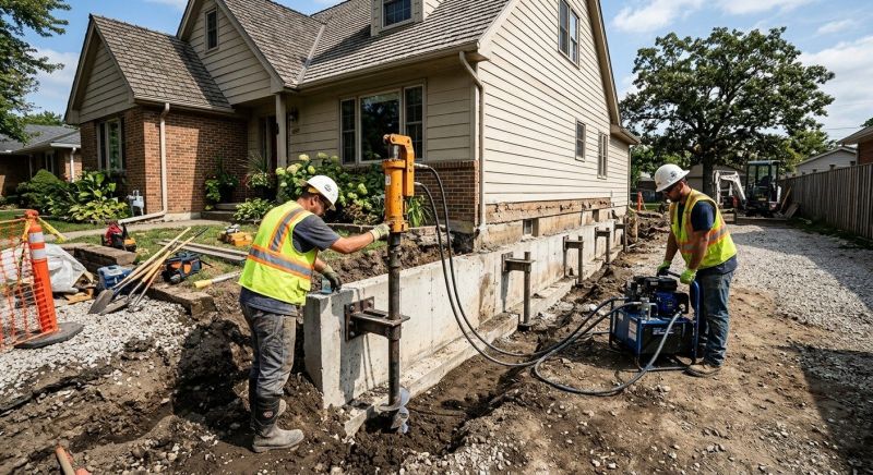 Foundation Strengthening in Jersey City, NJ