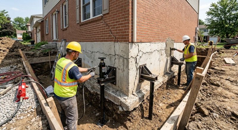 Foundation Structural Repair in Jersey City, NJ