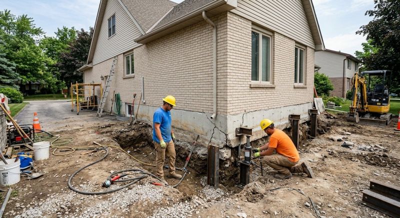 Helical Pile Installation in Jersey City, NJ