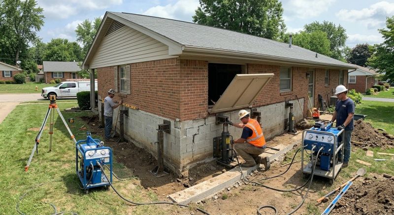 Home Foundation Leveling in Garden City, NY