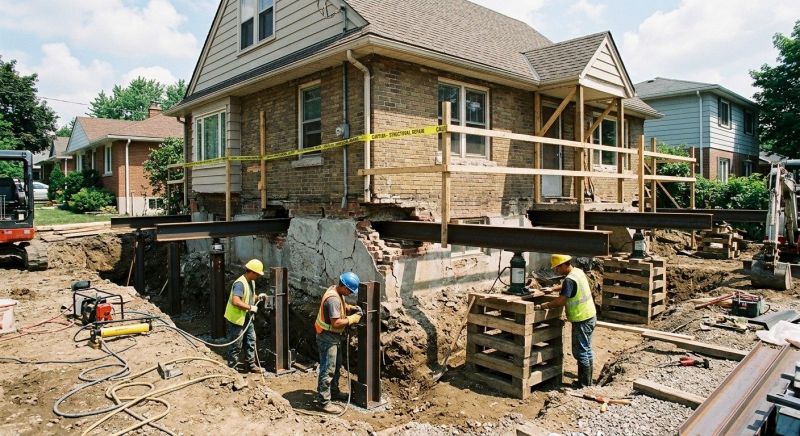 House Foundation Repair in Bronx County, NY