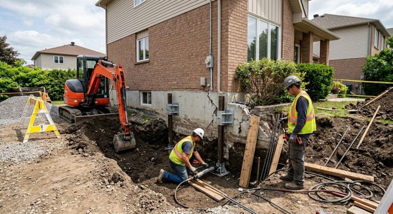 House Foundation Repair in Oakland, NJ