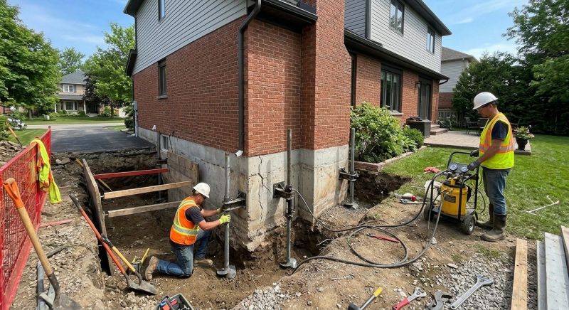 House Underpinning in Jersey City, NJ