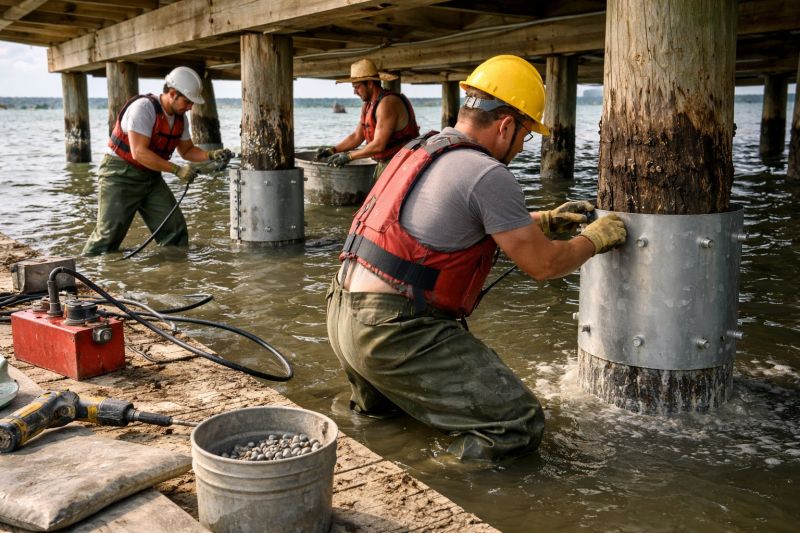 Piling Repair in Long Beach, NY