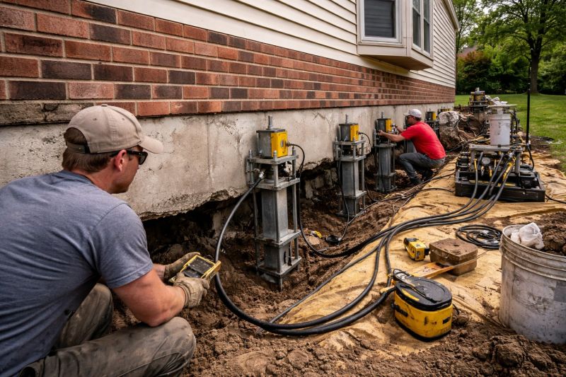 Settling Foundation Service in Little Falls, NJ