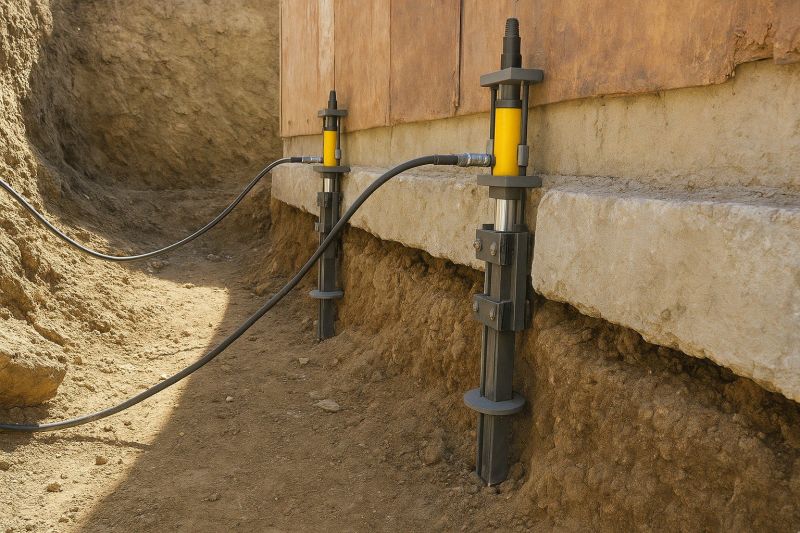 Sinking Foundation Lifting in Jersey City, NJ