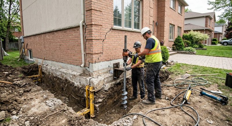 Sinking Foundation Repair in Bronx, NY