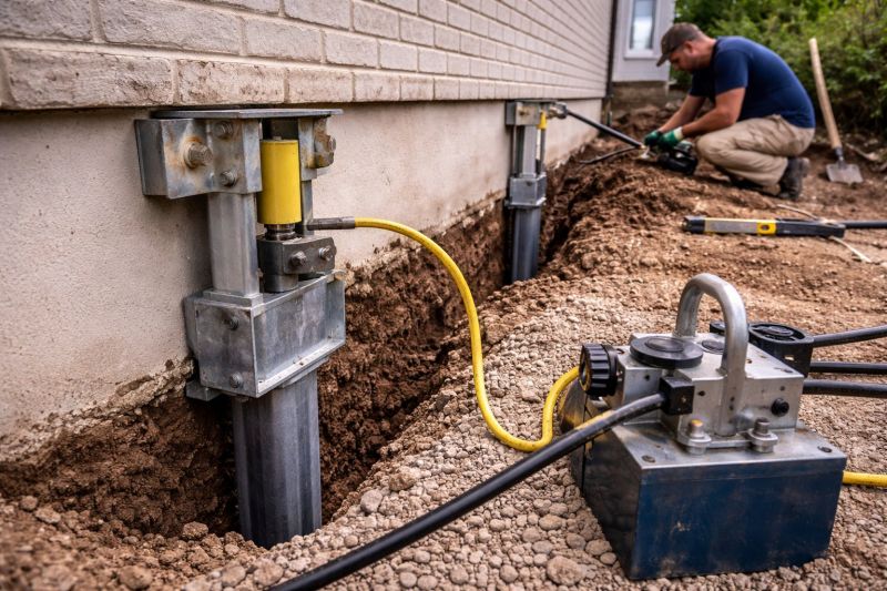 Sinking Foundation Repair in Maplewood, NJ