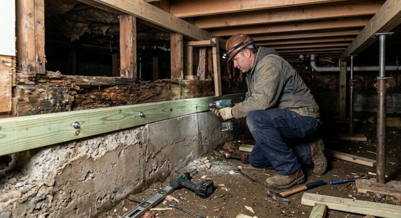 Sinking Foundation Repair in South Hackensack, NJ