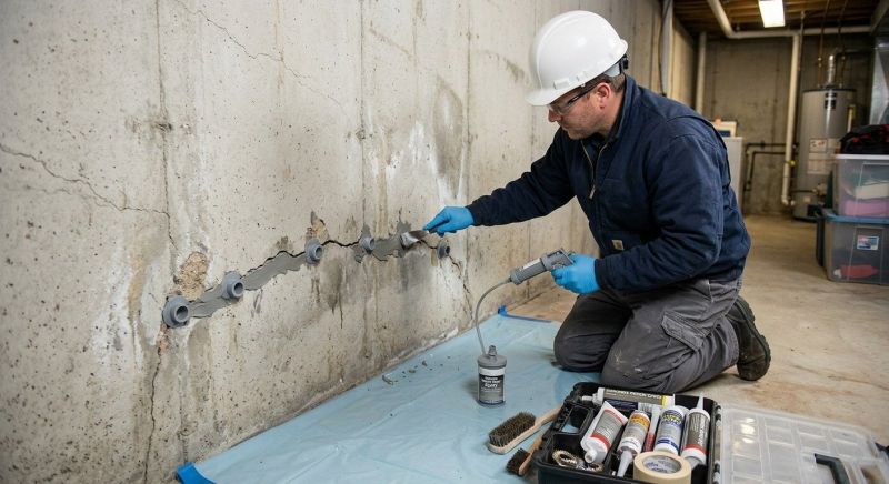 Structural Crack Repair in Jersey City, NJ