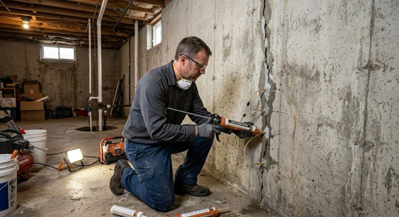 Structural Crack Repair in Jersey City, NJ