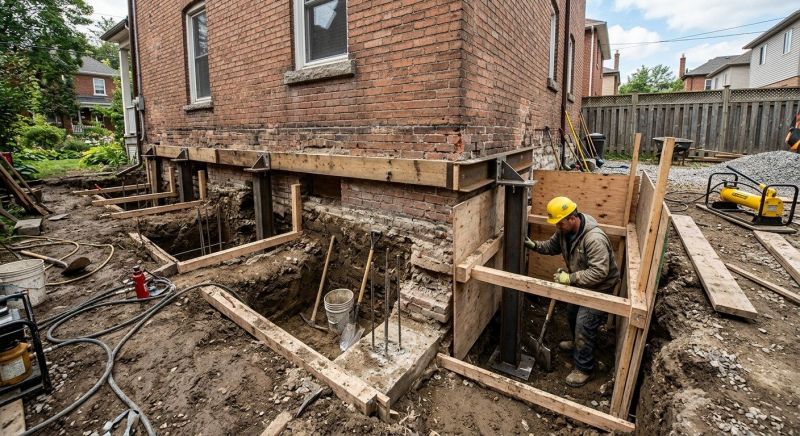 Underpinning Repair in Jersey City, NJ